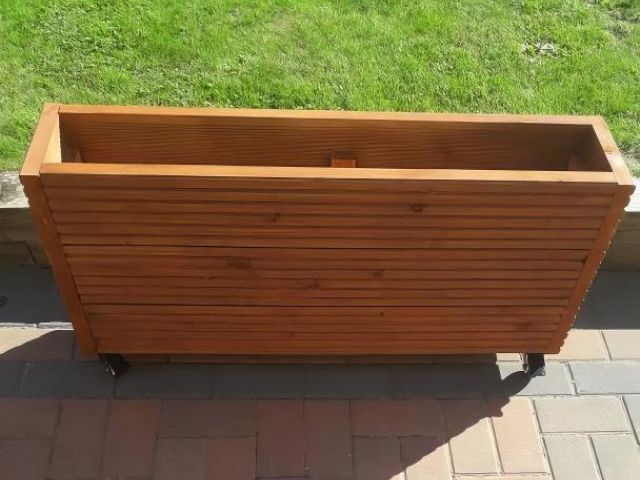 Trough Planter Wheeled