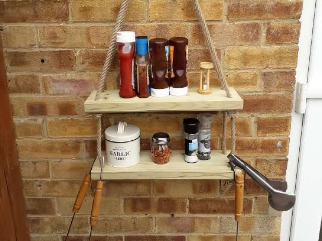 2 Tier Hanging Shelf