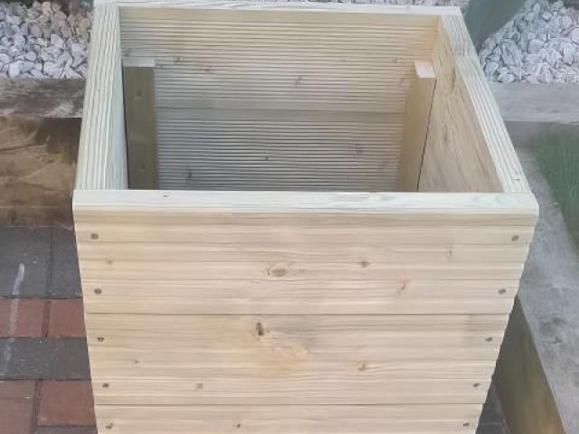 Square Planter 45cm High
